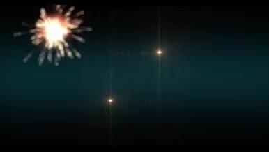 粒子效果新年快乐AE模板视频的预览图